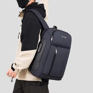 Office Large Capacity Travel Computer Durable Waterproof Daily Anti Theft Business Outdoor With USB Backpack Laptop Bag