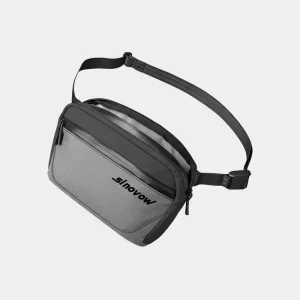 Outdoor Men’s Waist Bag Custom Fanny Pack Waist Bag Black Waterproof Sling Bag