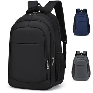 Outdoor Shoulder Stylish Black Durable Zipper Waterproof Bagpack Back Pack Student School Laptop Bag Backpacks