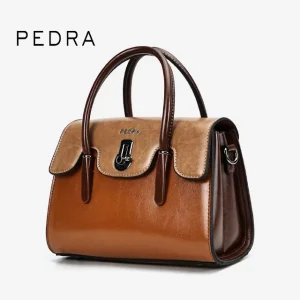 PEDRA Women’s Retro Atmospheric Crossbody Shoulder Bag Retro Women’s Handbag Women Hand Bags Retro Elegant Ladies