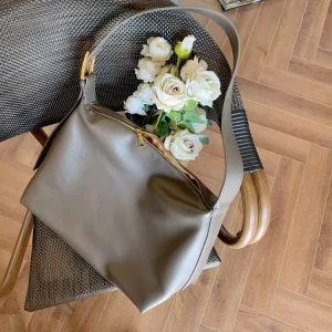 PU Fashion Large Capacity Single Shoulder Women’s Shoulder Messenger Bags Portable with Zipper Closure Ladies Handbags