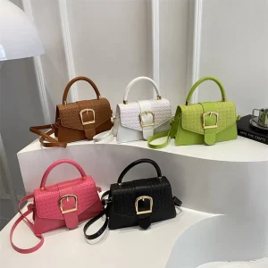 PU Leather Flap Women Satchels Shoulder Side Bags Ladies Shoulder Bag for Girls