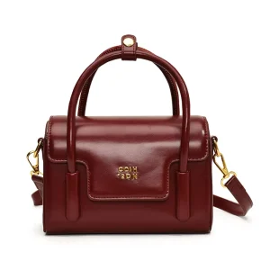 PU Leather French Simple Retro Small Square Crossbody Bag Casual Commuting Niche Shoulder Bag Phone Handbags for Women