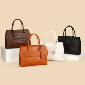 PU Leather Woman Shoulder Handbag and Purse Luxury Tote Hand Bag Wholesales Custom logo Handbags for Women Luxury PU Leather