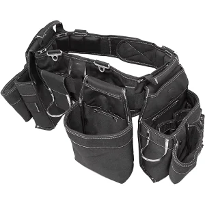 PVC Vintage Custom Logo Tool Belt Comfort Back Support Heavy Duty Utility Pouch