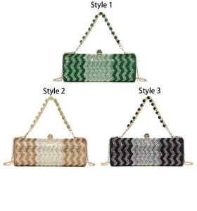 Party Wedding Handbags Women Chain Evening Bags Diamond Bag