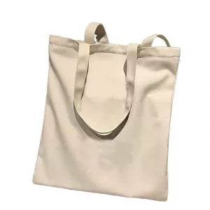 Pinbo OEM Muslin Custom Logo Printed Eco Friendly Recycled Reusable Blank Organic Calico Cotton Canvas Business Tote Bag