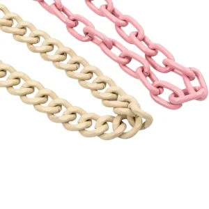 Pocketbook Bag Aluminium Chain Replacement Women Crossbody Purse Shoulder Chain Multi-color