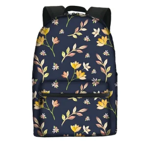 Polyester Custom Fashion Backpack with Logo Soft Smell Proof Anti Theft Features Zipper Closure National Style