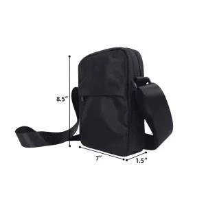 Polyester Waterproof Carbon Smell Proof Crossbody Messenger Shoulder Bag for Carrying