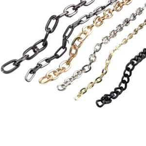 Popular 2.0mm*12mm*8mm Customized Iron Shoulder Bag Chain for Bags Handbag Straps Metal Bag Chain