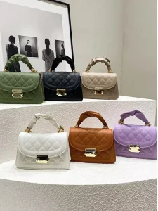 Popular Classic Fashion Lingge Women’s Handbag