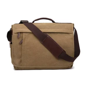 Popular Design High Quality Reusable Recyclable Messenger Bag Canvas Bag Hand Bag With Adjust Strap for Daily Life