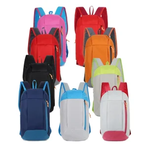 Portable Lightweight Zipper Backpack for Hiking Travel Outdoor Sport Waterproof and Foldable Casual Bag