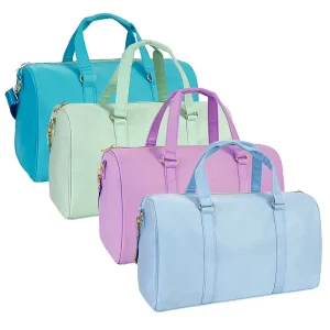 Practical Sports Gym Yoga Bag Custom Print Pattern Travel Vacation Bags Foldable Travelling Luggage Waterproof Nylon Duffle Bags