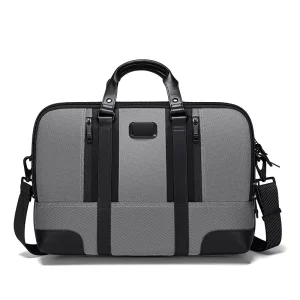Premium Nylon Business Briefcase Laptop Bag Waterproof Large Capacity Custom Logo in Stock Low MOQ for Branding