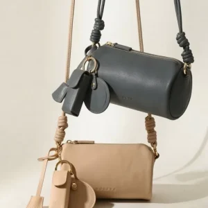 Premium Women PU Leather Crossbody Vintage Fashion Small Square Travel Purse Custom OEM Factory Manufacturer bag