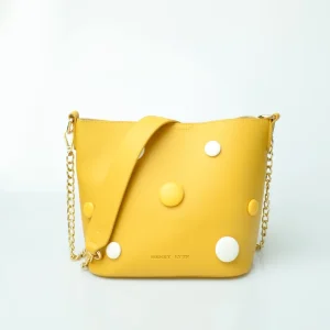 Print Zip Pouch Casual Purse Lightweight Bucket Bag Fairybag Female Chain Magnetic Buckle Handbags Shoulder Bag for Lady
