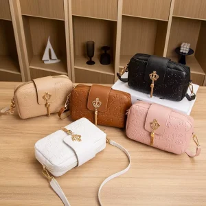 Printed Camera Storage Bag Ladies Korean Fashion Mobile Phone Bag Fresh and Sweet Shoulder Bag Female