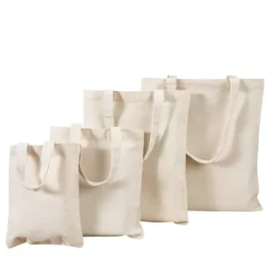 Printed Canvas Bag Reusable Grocery Tote with Logo Packaging Bags Snowman Printing Santa