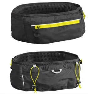 Professional Custom Logo Nylon Large Capacity Running Hydration Belt Ultra Running Waist Hip Pack for Trail Running Gym Sports