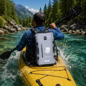 Professional Waterproof Backpack For Kayaking Boating 500D PVC Heavy Duty Dry Bag For Hiking Camping Summer