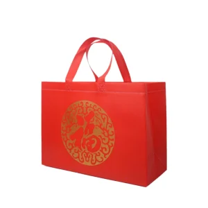 Promotion Durable Colorful Logo Printed Custom Size Non Woven Shopping Tote Bags for Craft Use