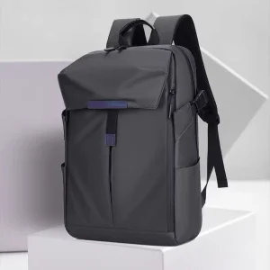 Promotional Custom Logo Business Male Waterproof Light Weight USB Charger Laptop Backpack designer bag