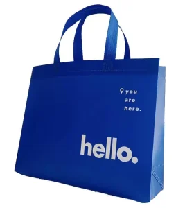 Promotional Marketing Advertising Campaigns Non-Woven Tote Bags with Custom Orders and Digital Printing