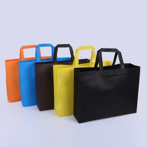 Promotional Non Woven Tote Bag Designer Tote Hand Bag Price Big Colorful Shoulder Tote Bag With Custom Printed logo