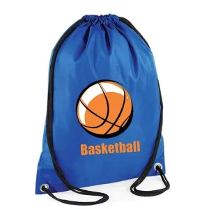 Promotional Polyester Nylon Drawstring Shop and Backpack Customized Draw String Bags