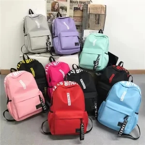 Promotional Summer Waterproof Backpack Kid Nylon School Bag Women Backpack
