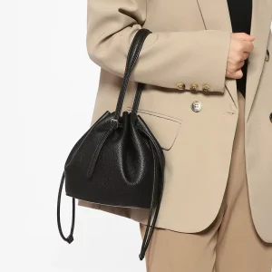 Pu Leather Ladies Bucket Bags for Women Tote Bucket Bag