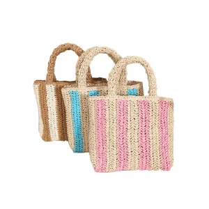 Quick Dry Technology Straw Tote Bag Humidity Resistant for Tropical Beach Destinations