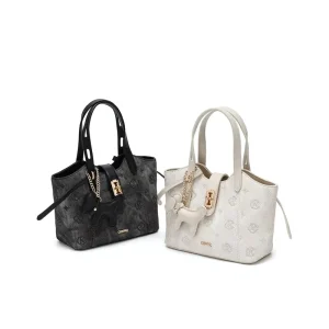 Quiet Luxury Classic Satchel Handbags for Women PU Waterproof Fashion Trendy Casual Bags for Party Office