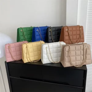 Quilted Chain Bolso De Cadena Women’s Crossbody Bags Shoulder Bag Fashion Purses