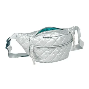 Quilted Chest Fanny Pack Crossbody Bag Fashionable Men Women Sling Backpack Casual Waist Belt Bag OEM