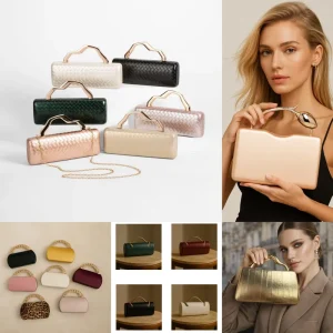 RB841 Wedding Clutch Bags for Women Fashion Ladies Dinner Party Handbags Pu Leather Birthday Handbag Evening Clutch Bag