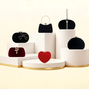 RB947 New Fashion Bags for Women Handbags for Women Luxury Velvet Evening Clutch Bags for Women Chain Shoulder Bag