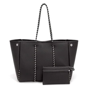 RTS Large Neoprene Tote Bag for Women Outdoor Beach Summer Shoulder Handbag