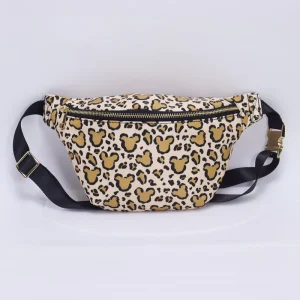 RTS Waterproof Nylon Jumbo Printed Waist Bum Bag Fanny Pack Adjustable Strap Zipper Belt Bag Travel Magical Leopard Fanny Pack