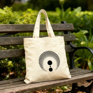 Recyclable Natural Cotton Canvas Tote Bags Lightweight Blank Custom Screen Printed Advertising Gift Bags for Shoes