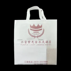Recycle Non Woven Fabric Bag for Shopping Eco Friendly Reusable Shopping Bag Custom Printed Grocery Tote Bags With Logo