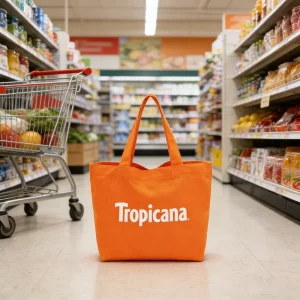 Recycled Cotton Canvas Small Shopping Packaging Bag Custom Logo Gift Canvas Tote Bag