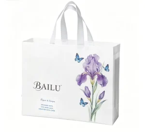 Recycled Eco Friendly Non Woven Reusable Tote Bag Custom Heat Transfer Logo Industrial Packaging for Grocery Business Use