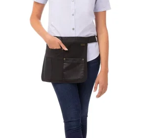 Restaurant Server Bag for Waiter Waitress Utility Belt Bag Waist Pack Pocket Organizer for Guest Book