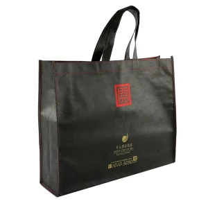 Reusable Heat Sealed PP Non Woven Tote Bag Custom Printed Logo Shopping Bag