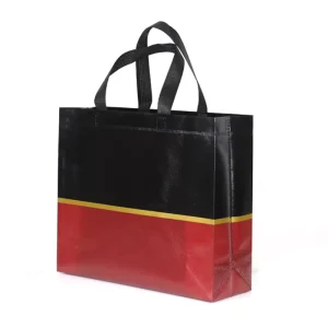 Reusable Non Woven Fabric Tote Bag Eco Friendly Shopping Bag With Custom Logo Printing Factory Bulk Supply