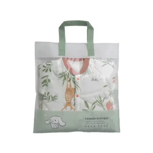 Reusable Non Woven Tote Bag With Clear Window Eco friendly for Supermarket Grocery Packing Clothing Bedding