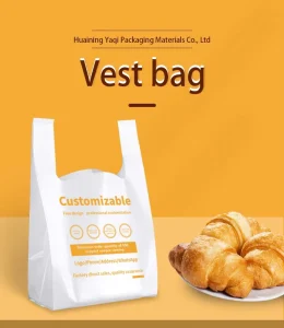 Reusable PE Supermarket Shopping Bag with Gravure Printing Custom Logo and Side Gusset for Packaging
